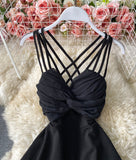 Cute A line mini dress fashion dress HZ1023