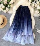 Cute A line tulle skirt HZ1023
