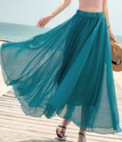Stylish A line chiffon skirt women's skirt HZ1023