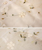 Cute applique tulle skirt HZ1023