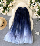 Cute A line tulle skirt HZ1023