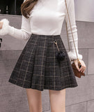 Cute A line short skirt HZ1023