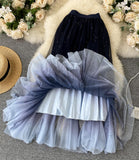 Cute A line tulle skirt HZ1023