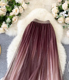 Cute A line tulle skirt HZ1023