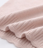 Simple round neck sweater long sleeve sweater HZ1023