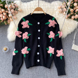 Cute Cardigan Long Sleeve Sweater HZ1023