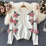 Cute Cardigan Long Sleeve Sweater HZ1023