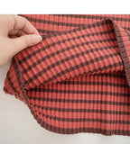 High neck stripe bottomed long sleeve top popular sweater HZ1023