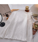 Cashmere sweater thin bottomed top HZ1023