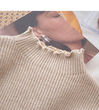 Cashmere sweater thin bottomed top HZ1023