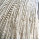 Spring and summer skirt, gilded star net gauze skirt, fairy elegant HZ1023