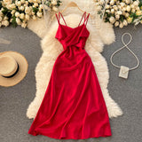 Cute Satin Short A Line Dress Fashion Dress HZ1023