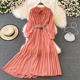 Elegant Chiffon A Line Dress Fashion Dress HZ1023