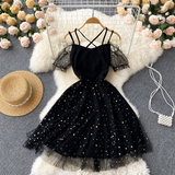 Cute A Line Tulle Short Dress Fashion Dress HZ1023