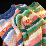 Fall and winter fashionable lazy style long-sleeved sweater top HZ1023